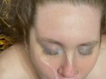 Amateur wife loves being covered in cum 😍💦💦💦
