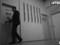 LETSDOEIT - Busty Slut Tatjana Young Sucks And Fucks Two Of Her Colleagues In Her Office