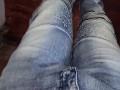 Trying to make it to the toilet before losing control and soaking my favorite skinny jeans POV