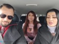 Fucking Tattooed Hitchhiker (Threesome)