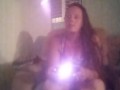 Filming Upskirt Busty Milf While She Plays Video Games and Smoking Cigarettes