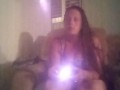 Filming Upskirt Busty Milf While She Plays Video Games and Smoking Cigarettes