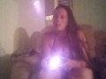 Filming Upskirt Busty Milf While She Plays Video Games and Smoking Cigarettes