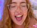swallowing my big belly bitch - giantess bbw vore POV 