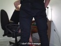 🔥Secretary in red shoes fails quarterly report Time-Office Anal⭐️