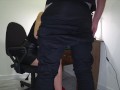 🔥Secretary in red shoes fails quarterly report Time-Office Anal⭐️