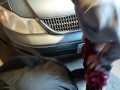 Heather Kane Sucks Cum Out of a Cock to Fix Her Flat Tire