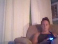 Milf Smoking Cigarettes Playing Video Games In Mini Dress Part 3