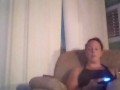 Milf Smoking Cigarettes Playing Video Games In Mini Dress Part 3
