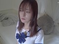 妹の友達が遊びに来た♡セーラー服で秘密のオナニー観察(足ピン)언니의 친구가 방문했습니다. ♡제복을 입고 자위하기