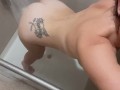 GODDESS LOLLA TOUCHING HER PUSSY IN HOTEL SHOWER 