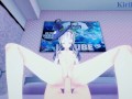 Murasaki Shion and I have intense sex in the bedroom. - Hololive VTuber POV Hentai