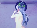 Murasaki Shion and I have intense sex in the bedroom. - Hololive VTuber POV Hentai