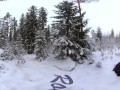 Sex in the winter forest while the snow is falling - RosenlundX - VR 360 - 5,7k 30fps