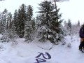 Sex in the winter forest while the snow is falling - RosenlundX - VR 360 - 5,7k 30fps