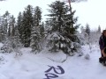 Sex in the winter forest while the snow is falling - RosenlundX - VR 360 - 5,7k 30fps