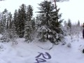 Sex in the winter forest while the snow is falling - RosenlundX - VR 360 - 5,7k 30fps