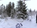 Sex in the winter forest while the snow is falling - RosenlundX - VR 360 - 5,7k 30fps