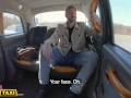 Female Fake Taxi Lady Gang fucked by a man who missed out earlier in the week