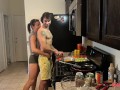 Horny Lustery Couple Fuck Before Thanksgiving Dinner!