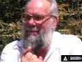 GrandpasFuckTeens - Sexy Teen Frida Sante Fucks With An Old Grandpa With A Big Gray Beard