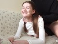 Instead Of Preparing For The Exam 18 Y.O Babe Fucks And Swallows The Tutor's Sperm- MIRARI