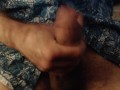 Amateur Solo Male Masturbation with Dirty Talk