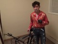 XXX Jock Maolo the Pornstar Rides A Bike Naked!