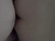 CuriusKinkyCouple- Quickie on The Couch Doggy Style Creampie with Cum on the Couch, Oops!