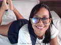 Chica Nerdy te reta a un JOI (traducido)