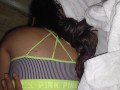 Teenagers having romantic sex in hotel room