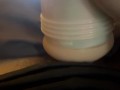 Masturbation avec mon fleshlight grosse chatte