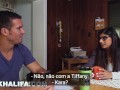 MIA KHALIFA - Sexo inter-racial com garota árabe triste e caras afro-americanos bem dotados