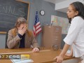 Brazzers - Ali Cash Uses Her Big Natural Tits To Seduce Her Teacher To Let Her Pass The Exam