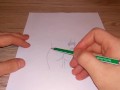 Drawing a beutiful female ass