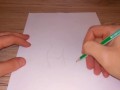 Drawing a beutiful female ass
