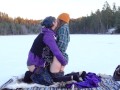 Sex on a frozen lake - RosenlundX - HD