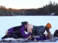 Sex on a frozen lake - RosenlundX - HD