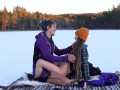 Sex on a frozen lake - RosenlundX - HD
