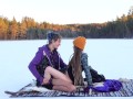 Sex on a frozen lake - RosenlundX - HD