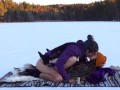 Sex on a frozen lake - RosenlundX - HD