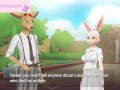 Haru's secret life Chapter #1 sexy furry bunny [Full Gallery hentai game] Beastars