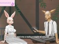 Haru's secret life Chapter #1 sexy furry bunny [Full Gallery hentai game] Beastars