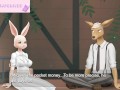 Haru's secret life Chapter #1 sexy furry bunny [Full Gallery hentai game] Beastars