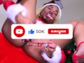 Beautiful Ebony Babe Fucks Her Tight Asshole With Candycane Tight Ass Hard Fuck Big Booty