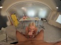 Sexy blonde Kay Lovely lets you cum deep inside her pussy in this immersive Virtual Reality experience