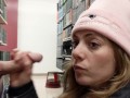 Heather Kane almost caught Sucking Cock in Public Library