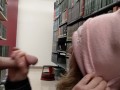 Heather Kane almost caught Sucking Cock in Public Library