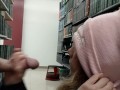 Heather Kane almost caught Sucking Cock in Public Library