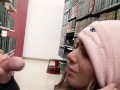 Heather Kane almost caught Sucking Cock in Public Library